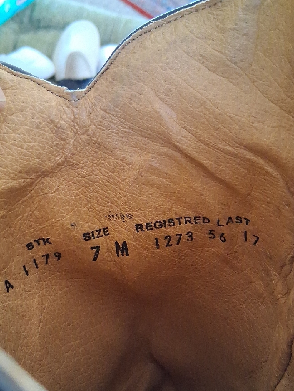 Corral Vintage Leather Brown Tan Inlay Snip Toe Fringe Western Boots Size 7 - Picture 6 of 13